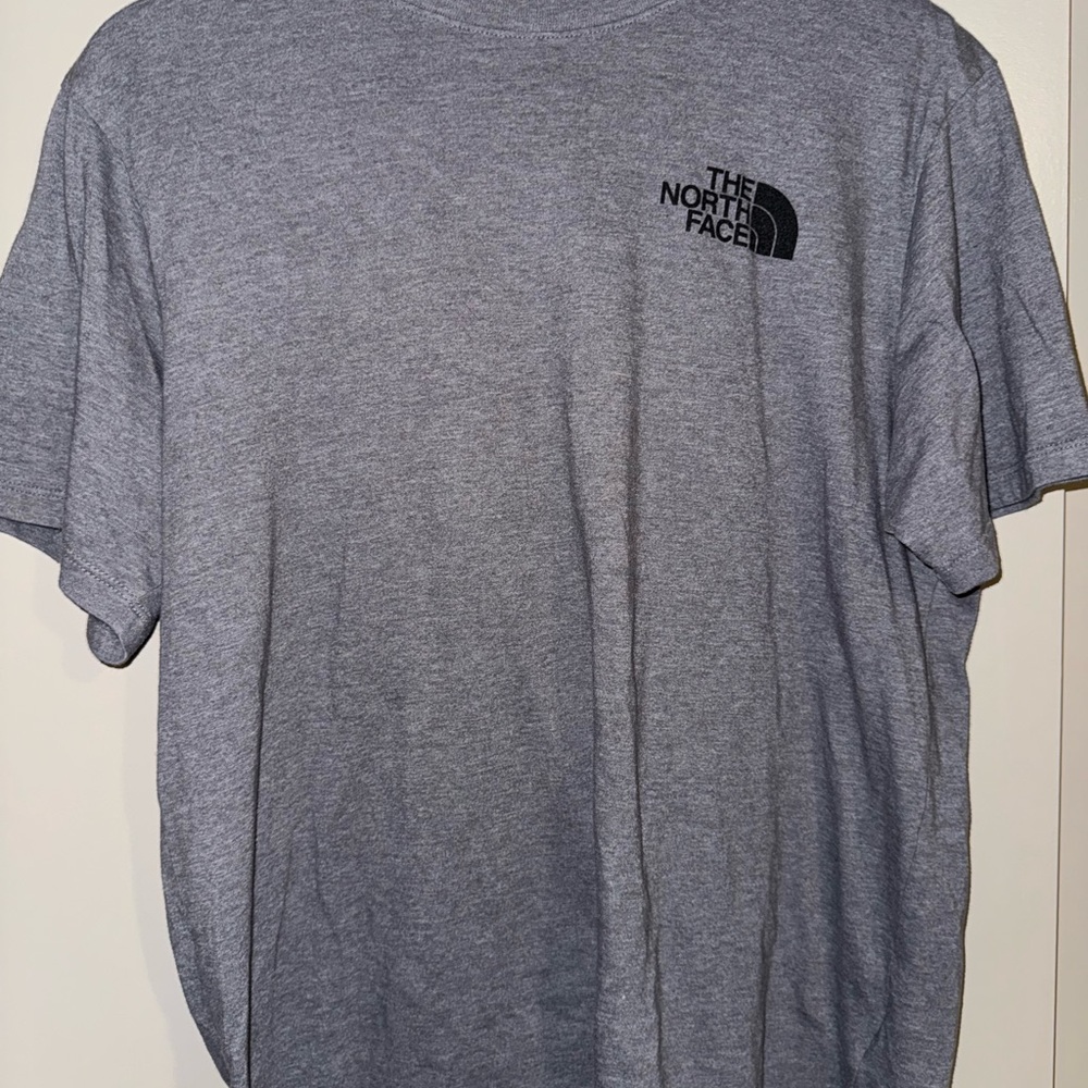 The North Face Heather Gray Short Sleeve Tee